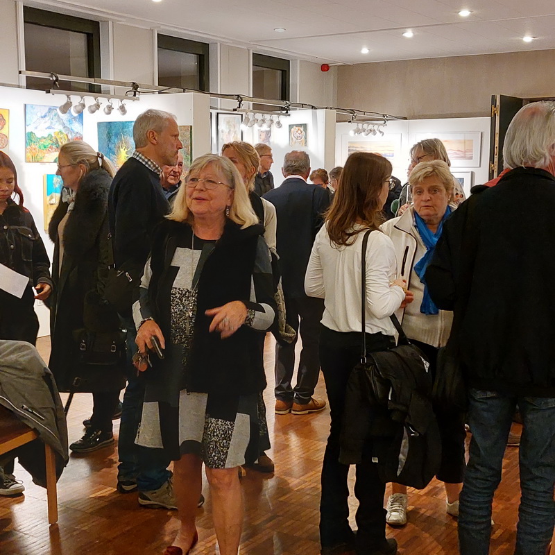 le public au vernissage   10